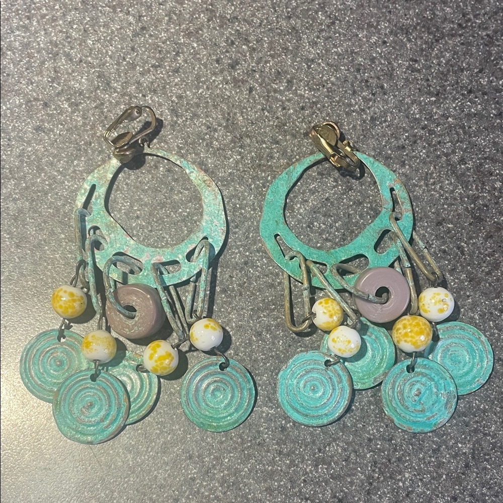 Keep It Gypsy Dangle Clip Earrings